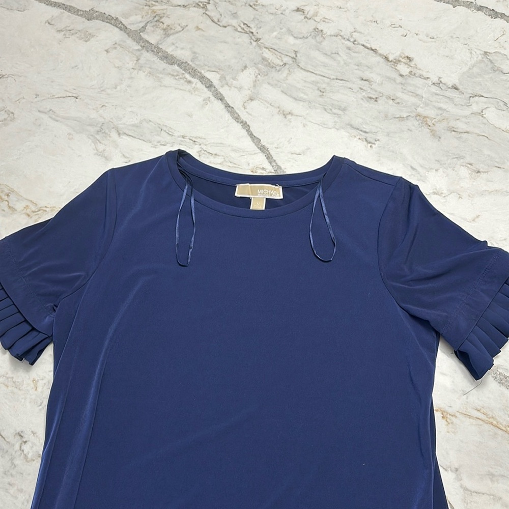 Michael Kors blue dress size medium